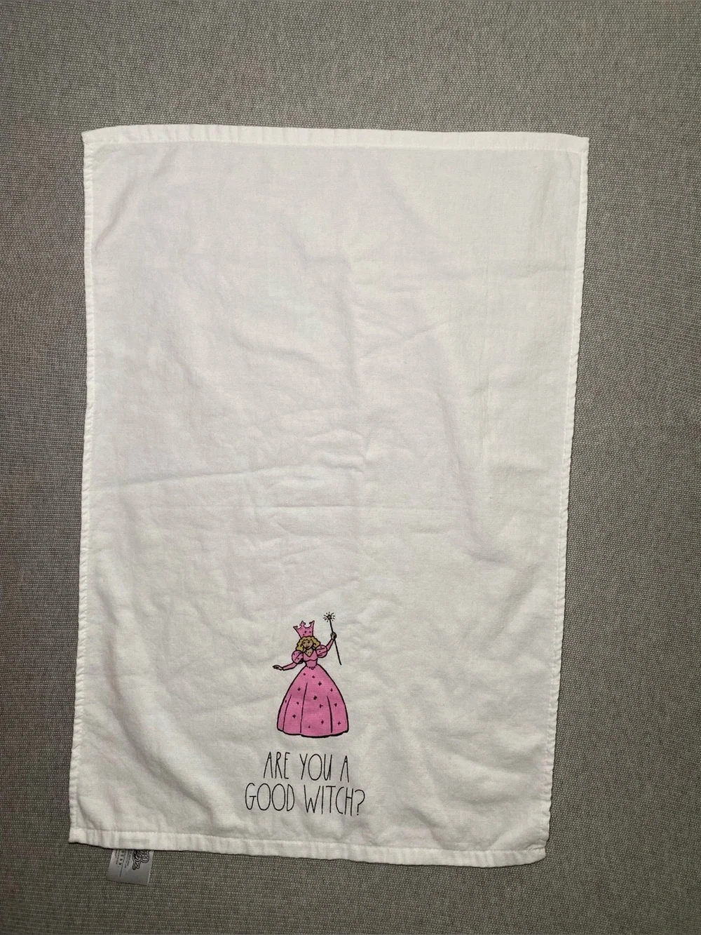 Rae Dunn Wizard Of Oz Wicked Glinda Good Witch Kitchen Towel